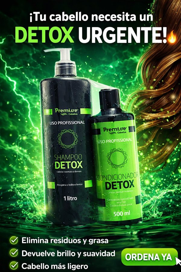 ✨ Shampoo + Acondicionador Detox Premisse ✨