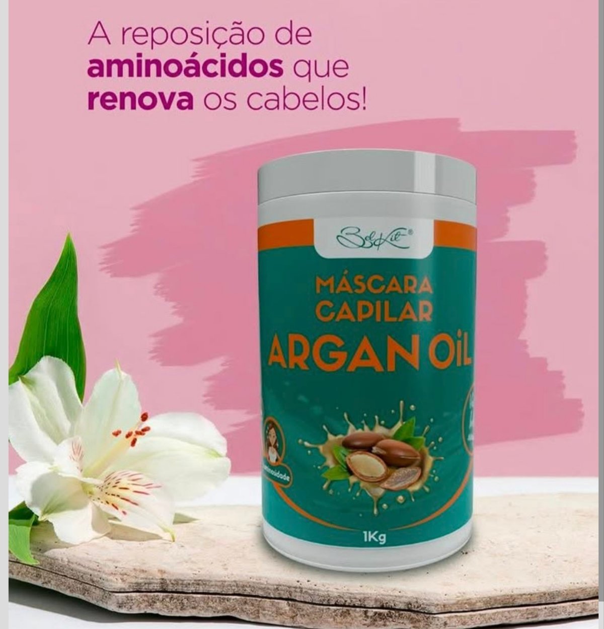 Máscara Capilar de Argán 🌿 - 3