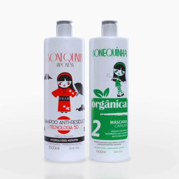 ¡Alisado orgánico Bonequinha ! 🌿✨