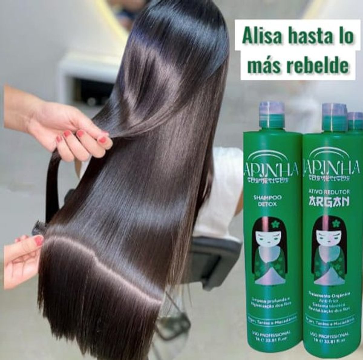 Alisado orgánico japones con Argan ✨ - 3