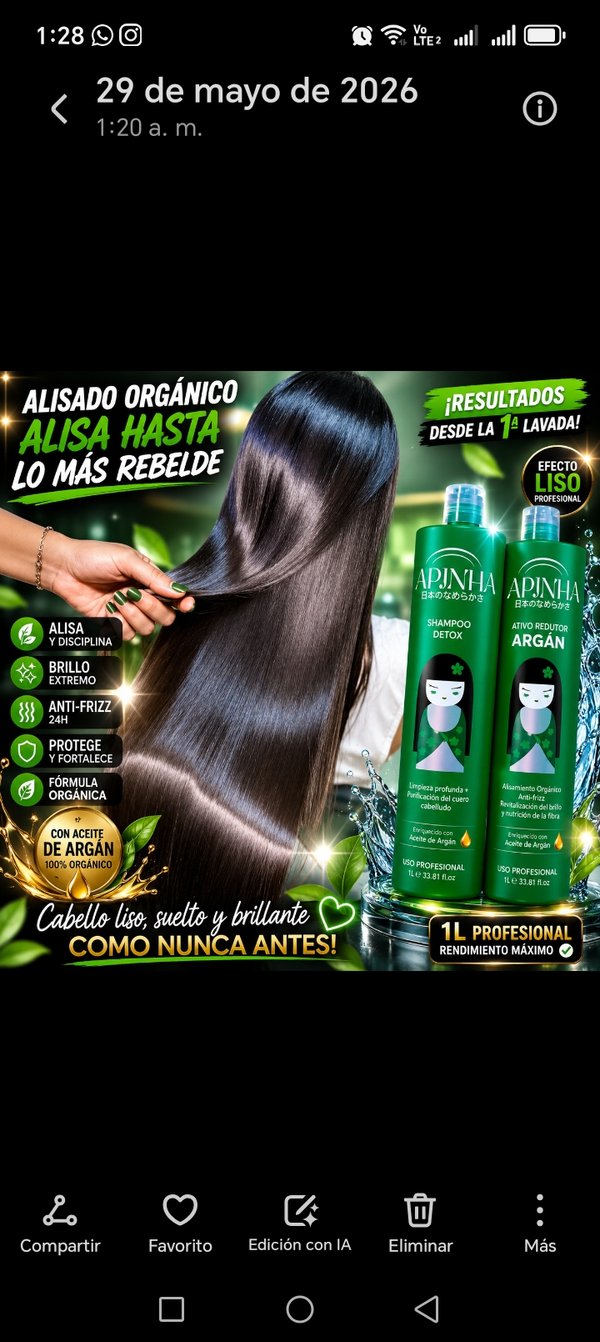 Alisado orgánico japones con Argan ✨