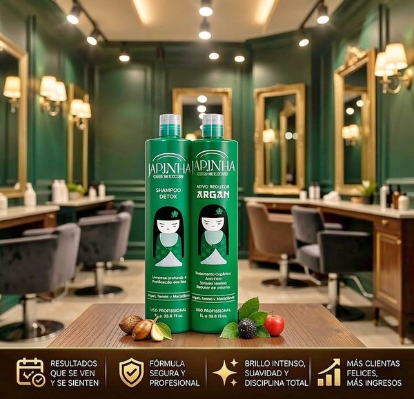 Alisado orgánico japones con Argan ✨