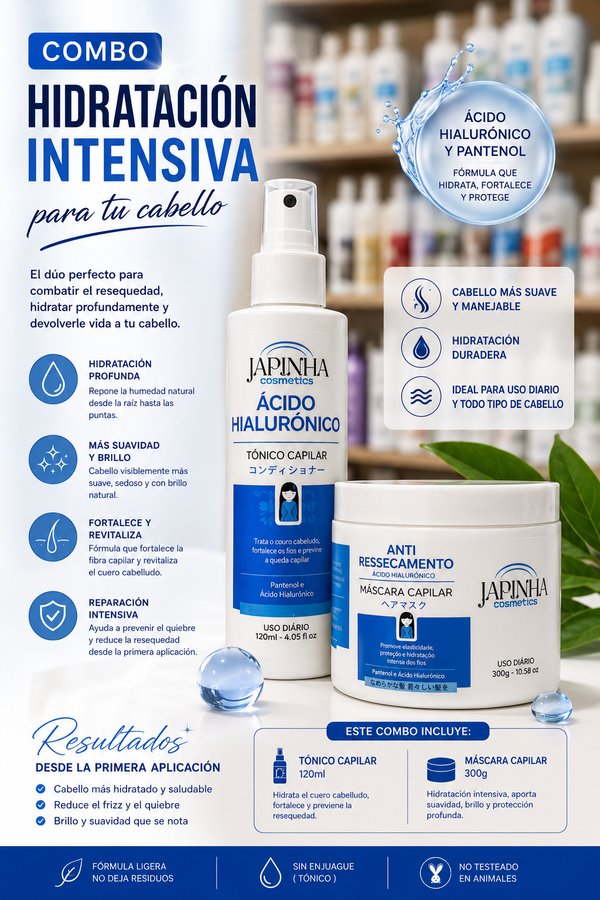 Combo Anti-Resecamiento con ácido hialurónico 💥 