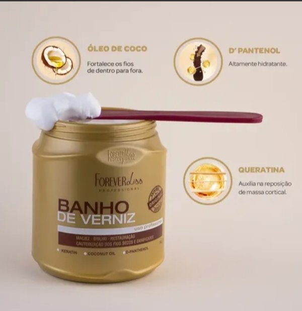 Banho de Verniz de Forever Liss:✨ 