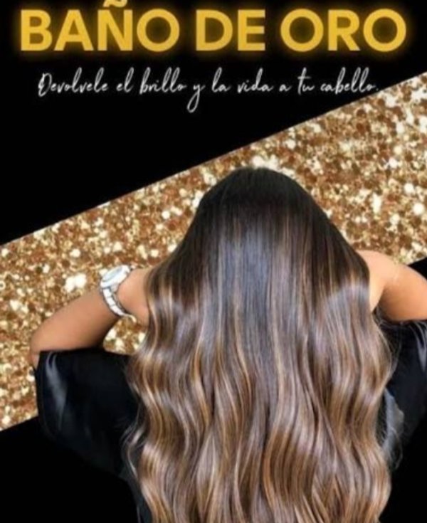 Banho de Ouro. Fórmula profesional ultra potente✨ 