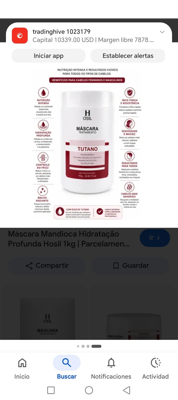  Kit Capilar Nutrición e Hidratación Intensa Tutano – HOSIL 1L / 1kg)