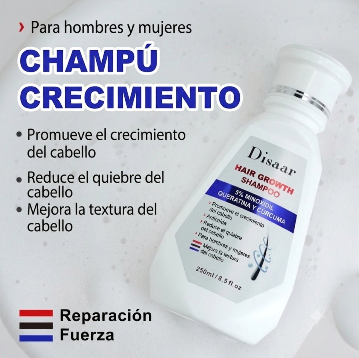 Shampoo anti caída y Crecimiento 🫒 - 2