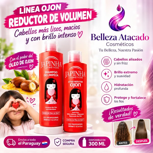 Alisado con formol Japinha 300ml✨ 