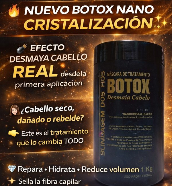Botox Nano Cristalización✨