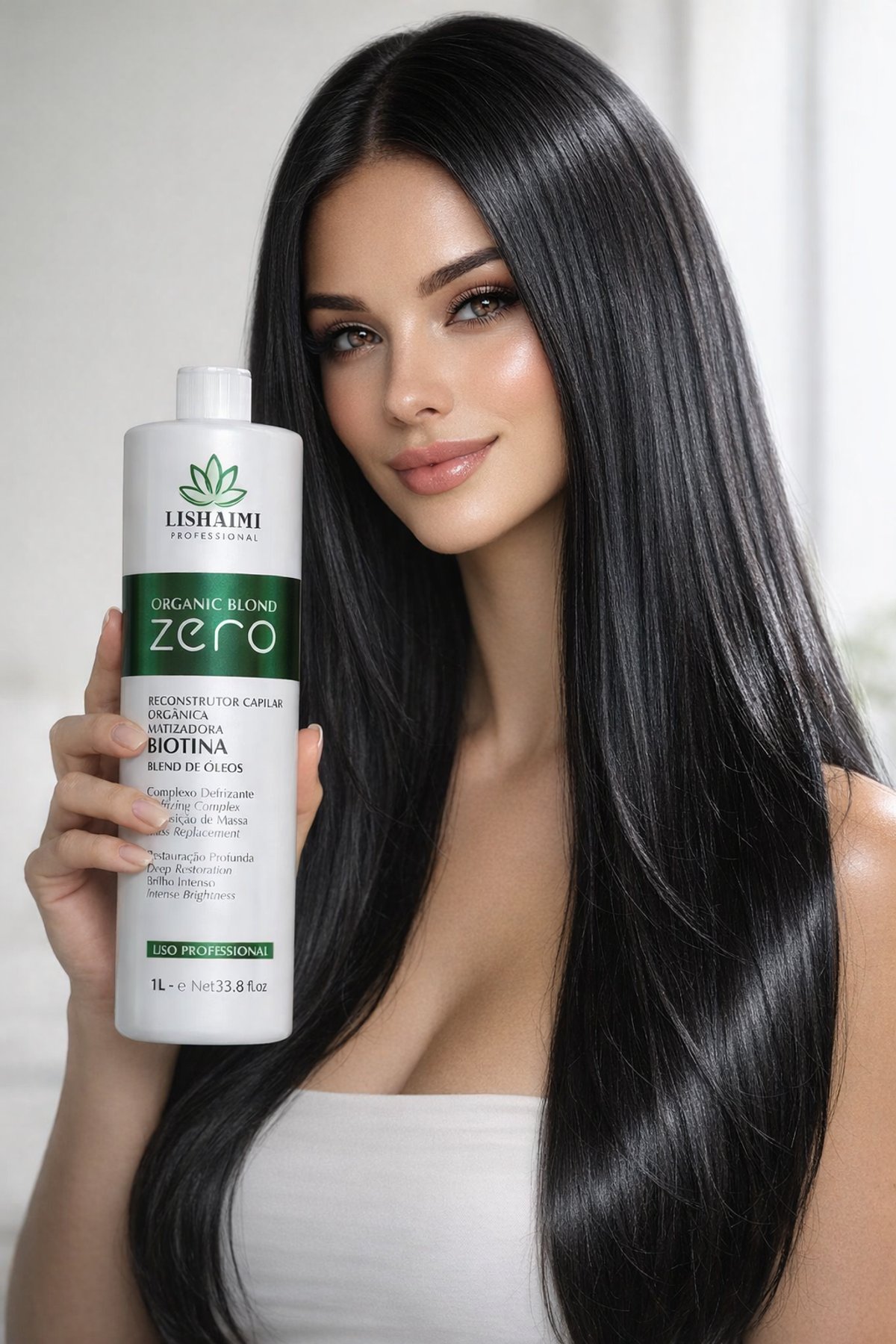 Alisado Orgánico LISHAIMI PROFESIONAL 1L:😱