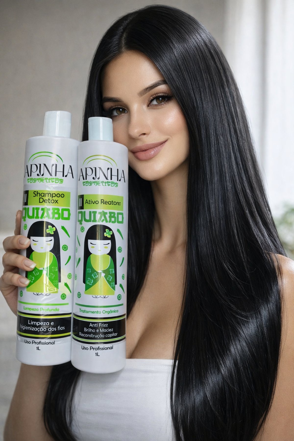 kit alisado Orgánico Quiabo!✨