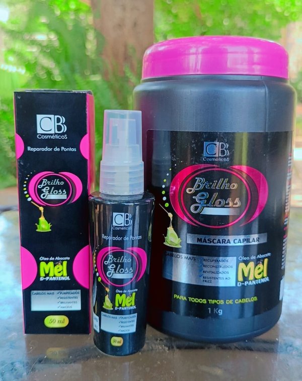 Set Capilar Brilho Gloss 1kg