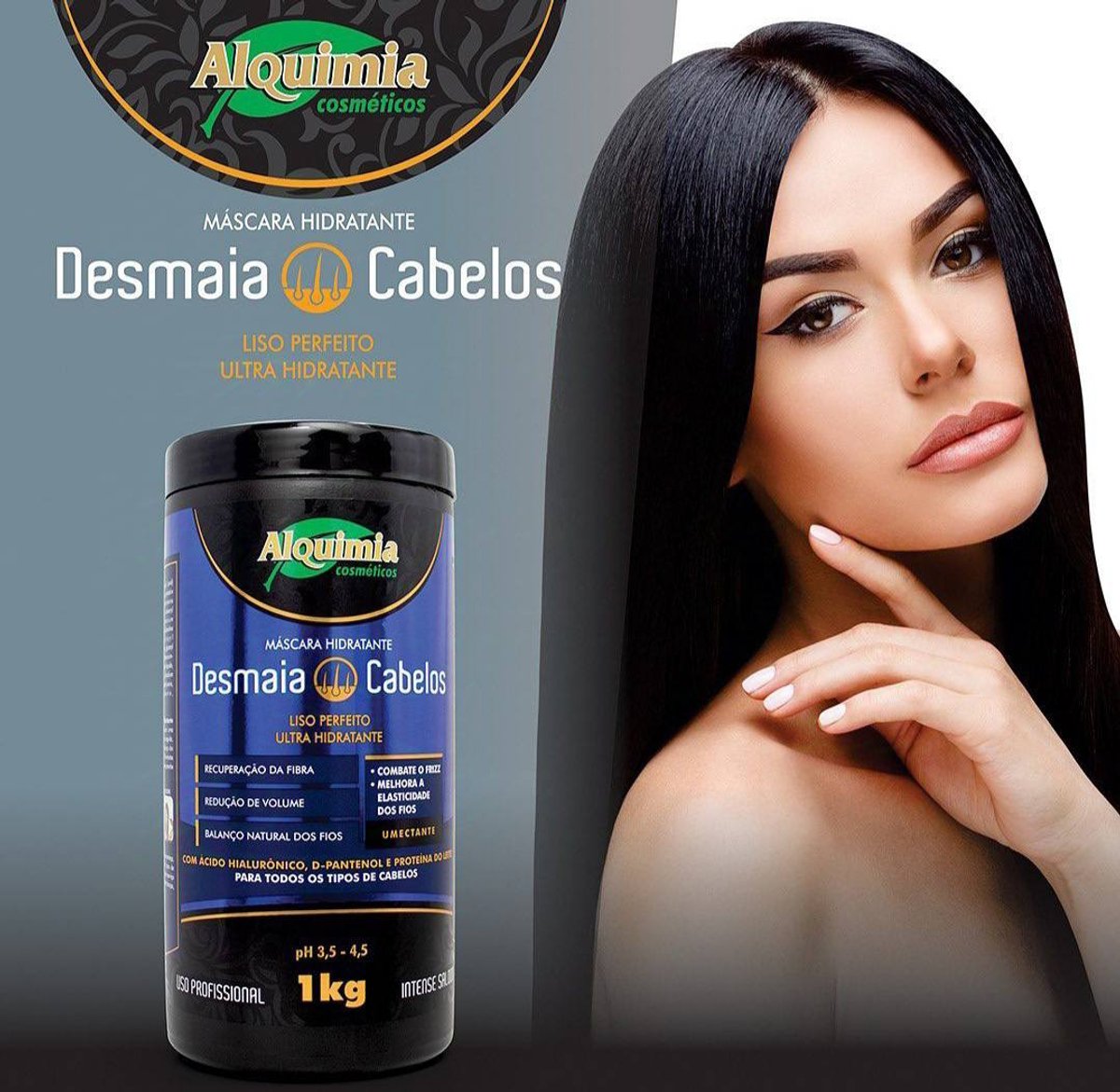 💆‍♀️ Desmaia - Cabello liso, suave y sin frizz