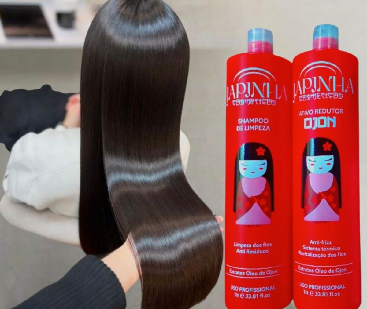 Alisado Japones Con Formol par de 1L Progresiva  Liso Extremo💆✨