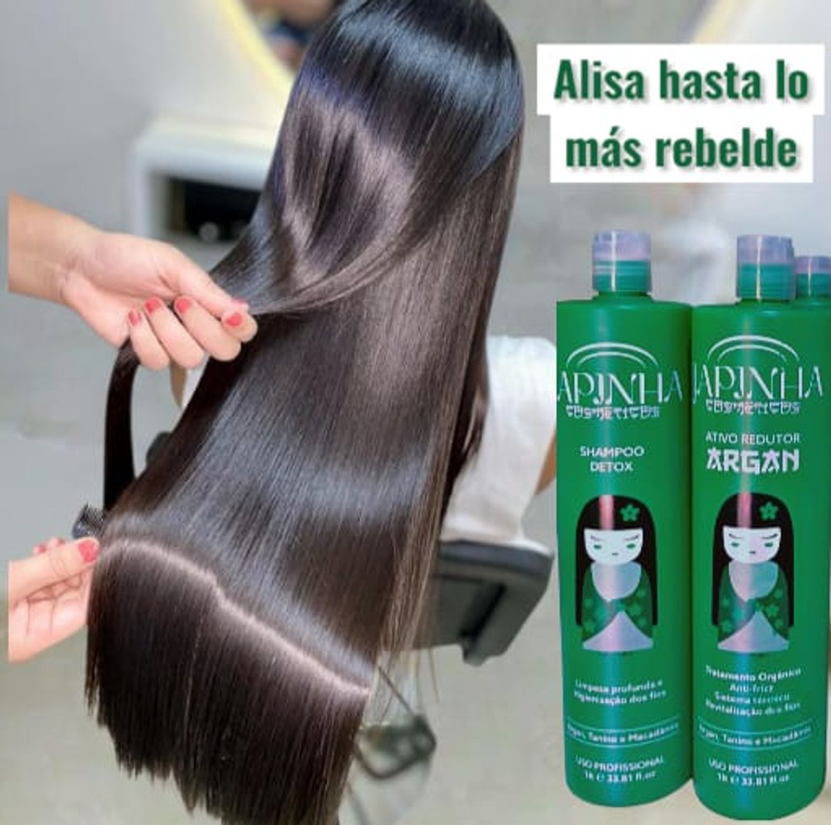 Alisado orgánico japones con Argan ✨