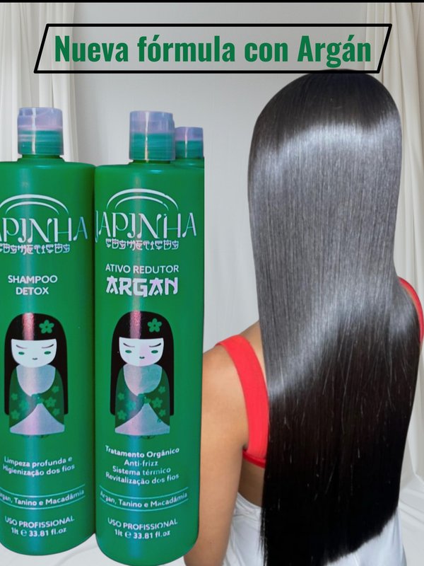 Alisado orgánico japones con Argan ✨