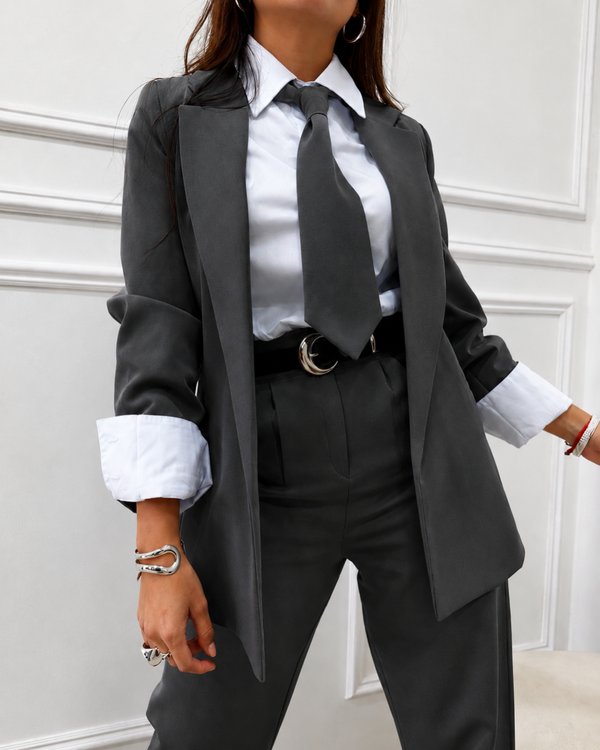 Conjunto Sastrero Blazer Forrado + Pantalón