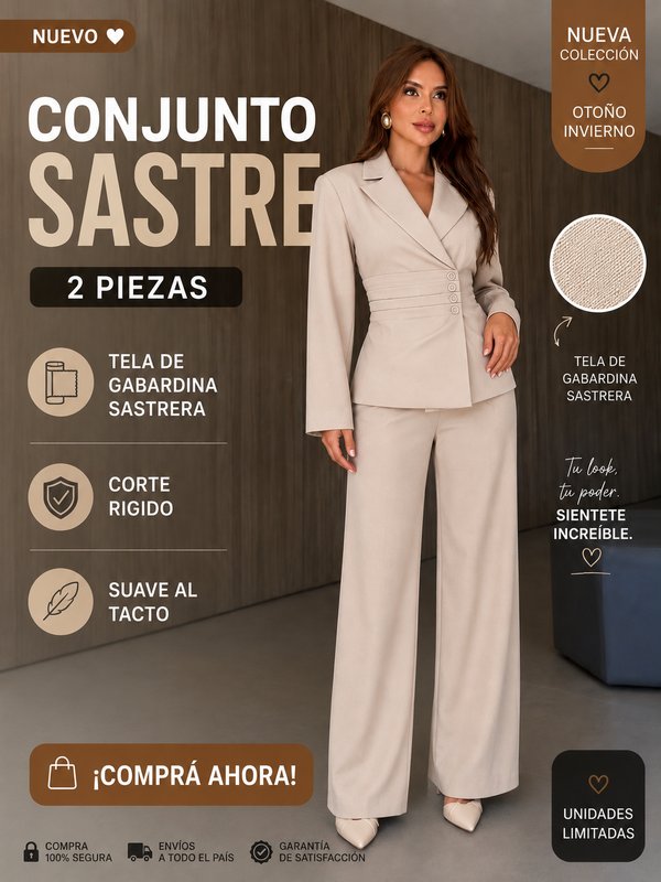 Conjunto Sastrero Premium – 2 Piezas