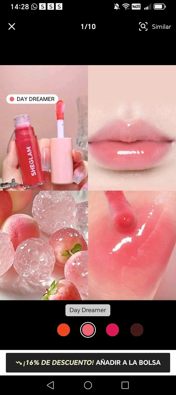 SHEGLAM Jelly Wow Lip Oil - Pinky Swear