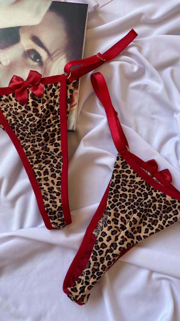 Tanga Animal Print liso