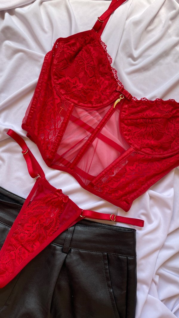 Corset+tanga 
