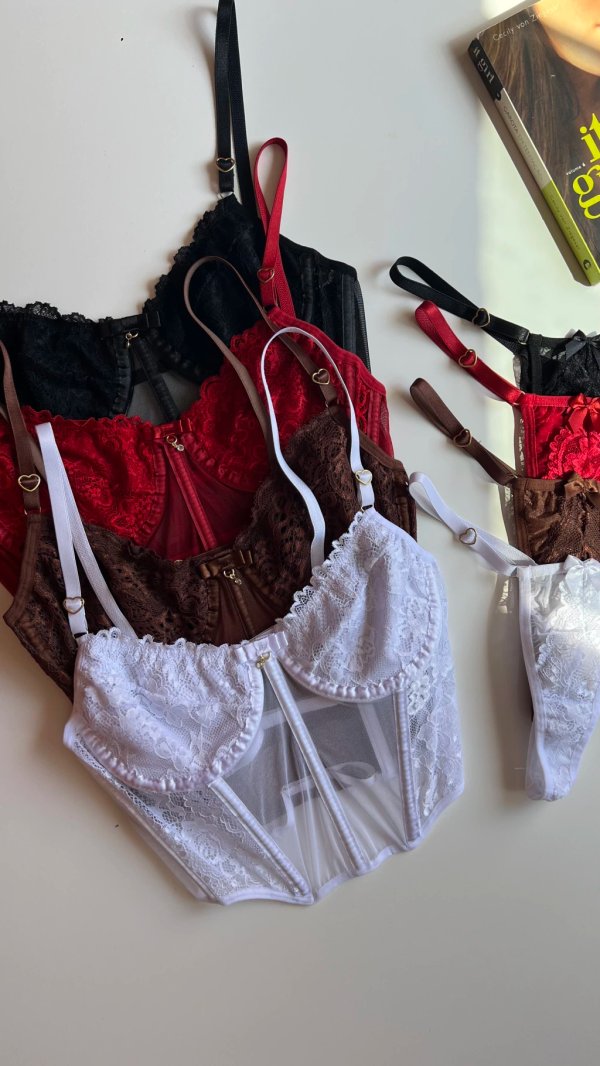Corset+tanga 
