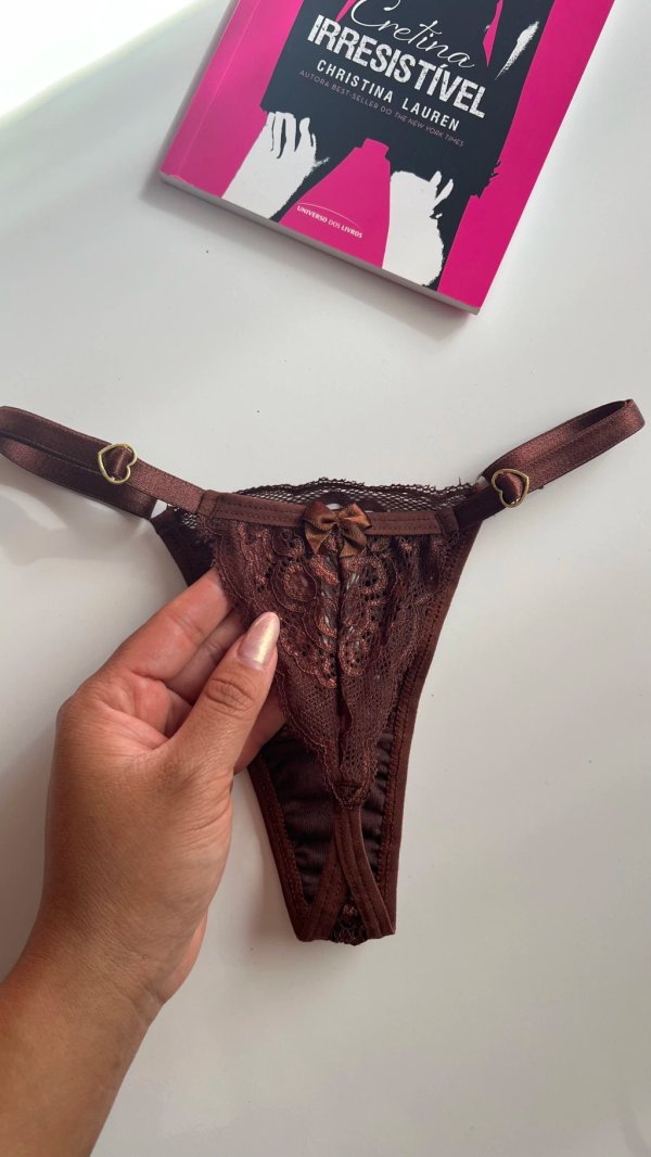 Tanga Mariposa de Encaje 