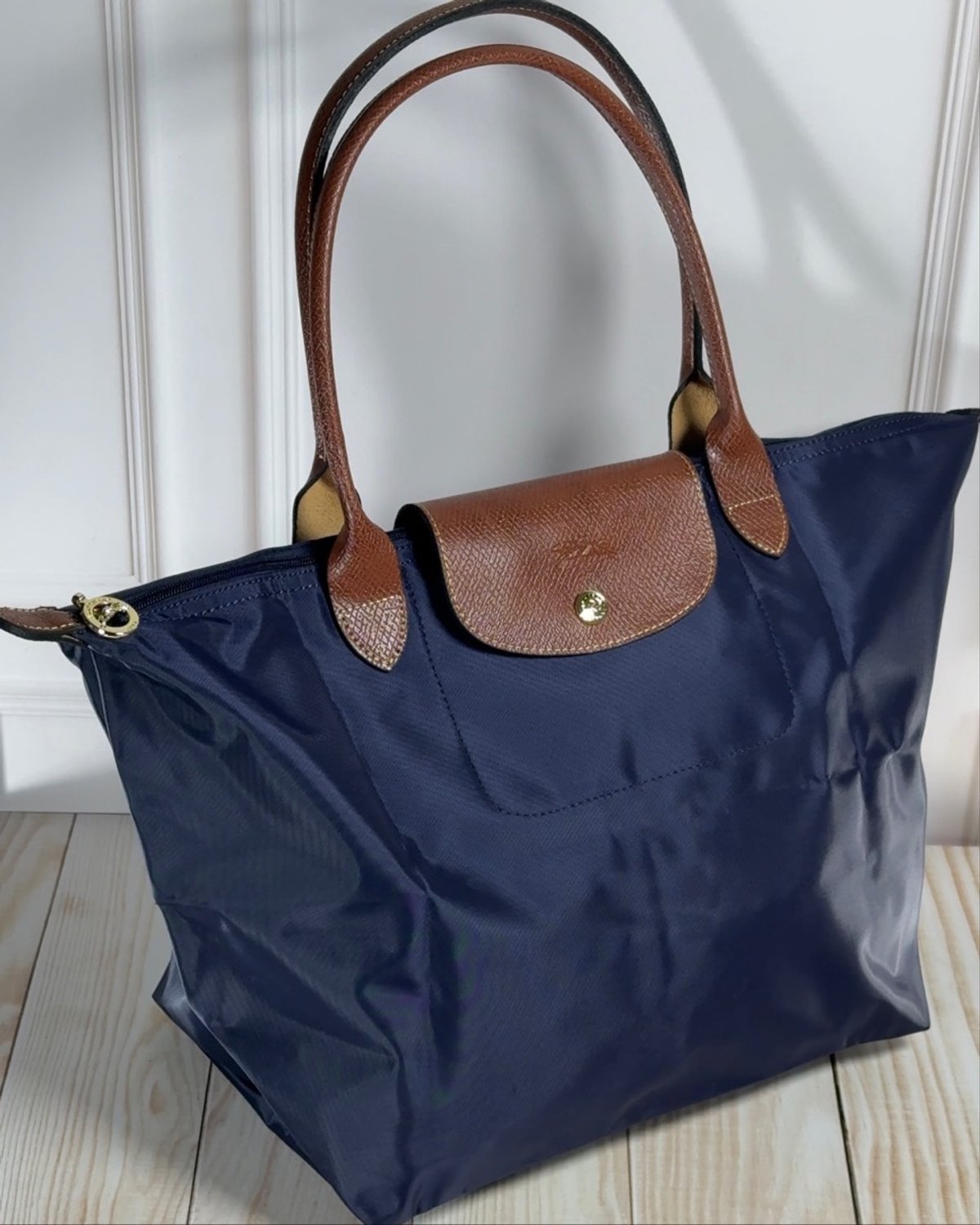 Longchamp Le Pliage L - Azul Marino - 2