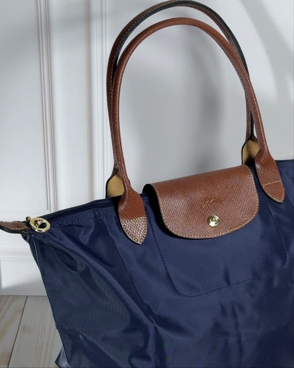 Longchamp Le Pliage L - Azul Marino