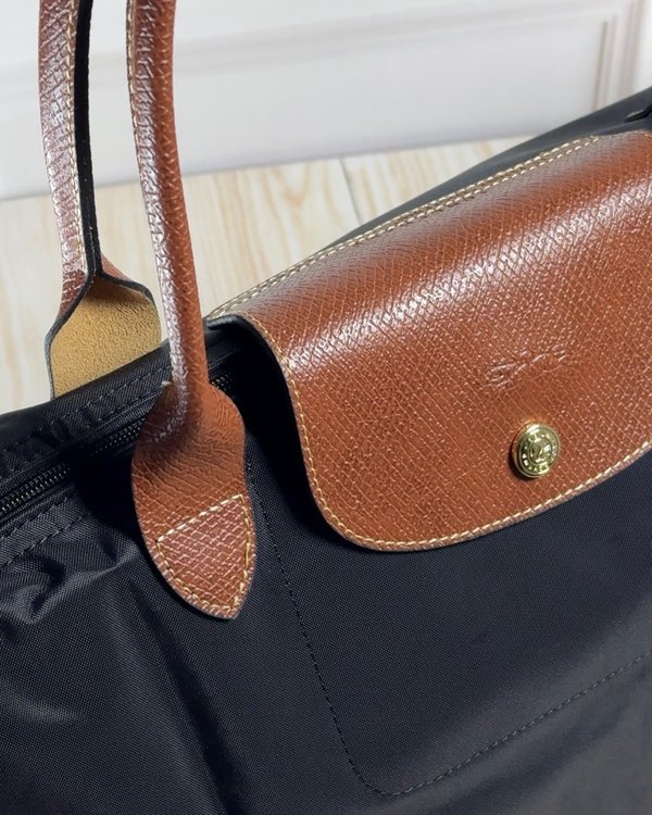 Longchamp Le Pliage L - Negro
