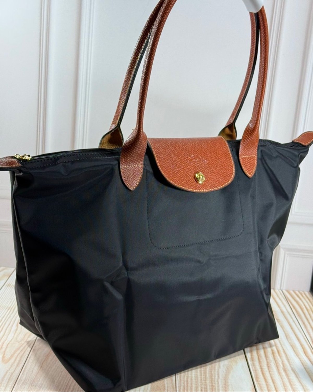 Longchamp Le Pliage L - Negro - 2