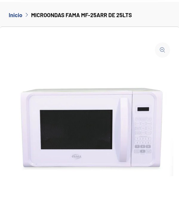 Microondas FAMA