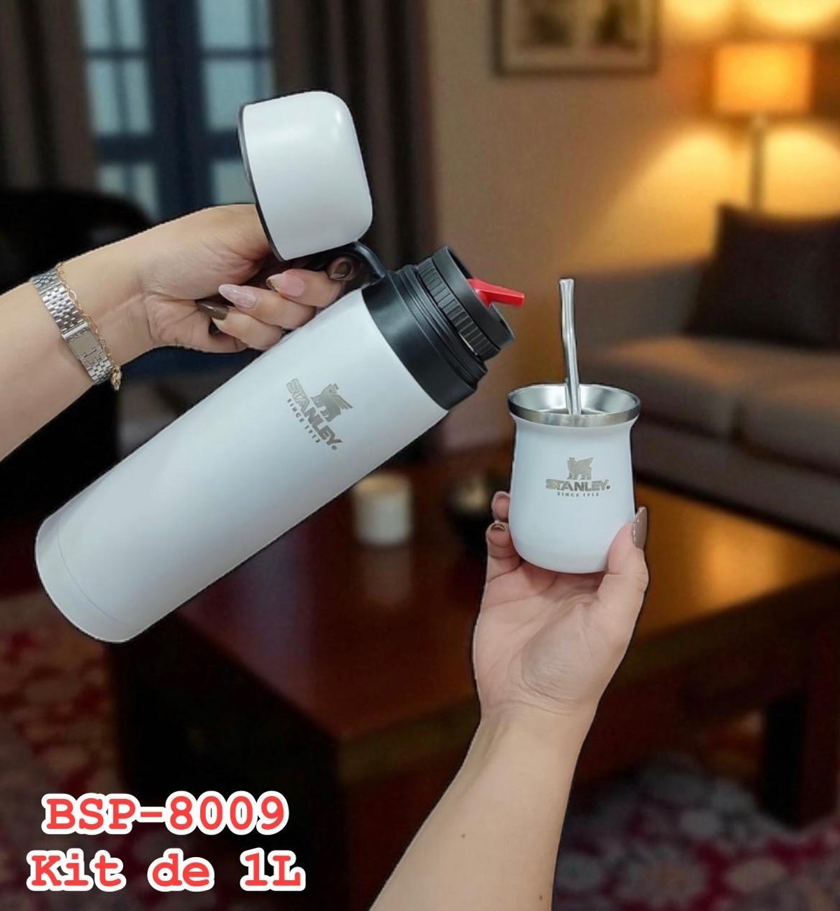 Kit termo de mate 1L - 2