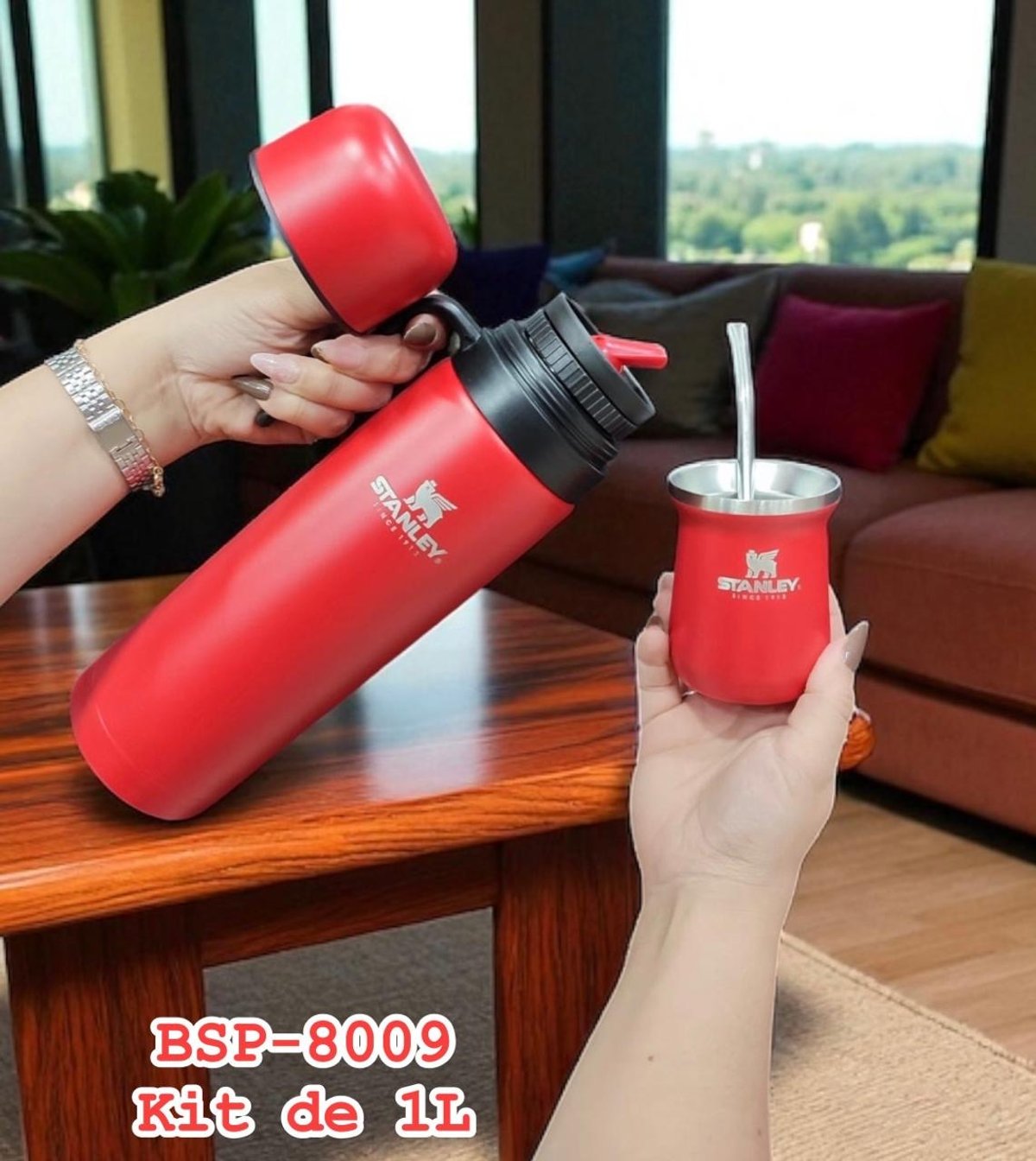 Kit termo de mate 1L - 3