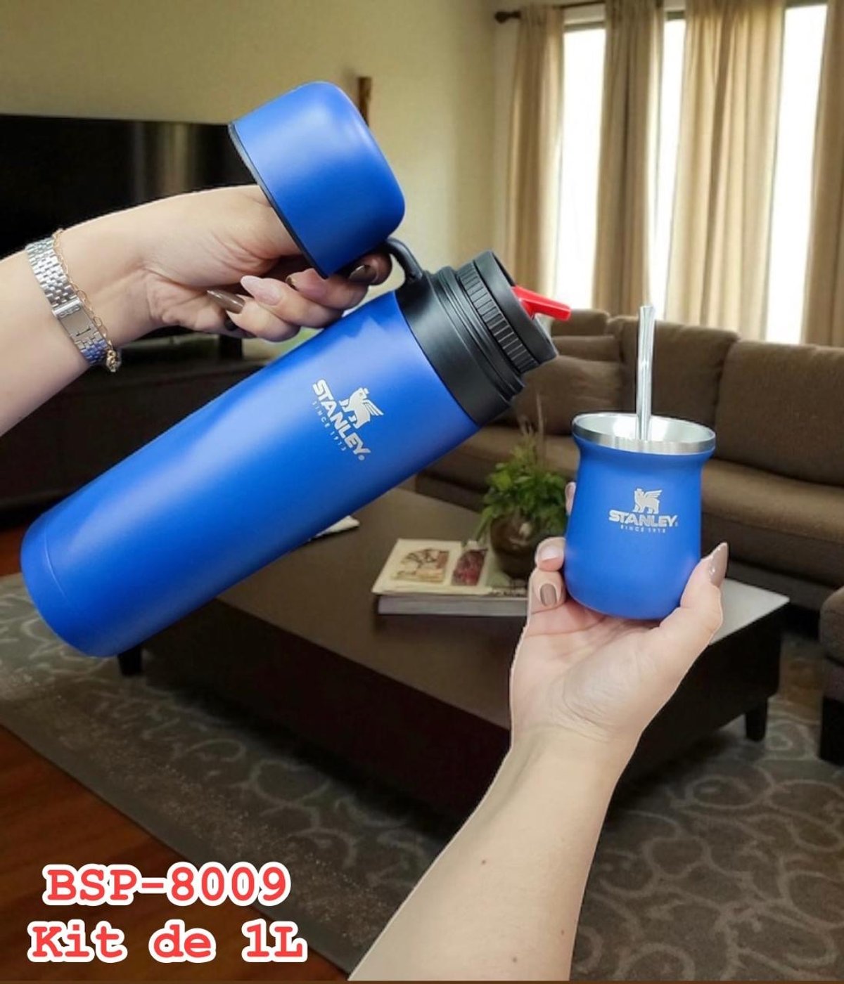 Kit termo de mate 1L - 4