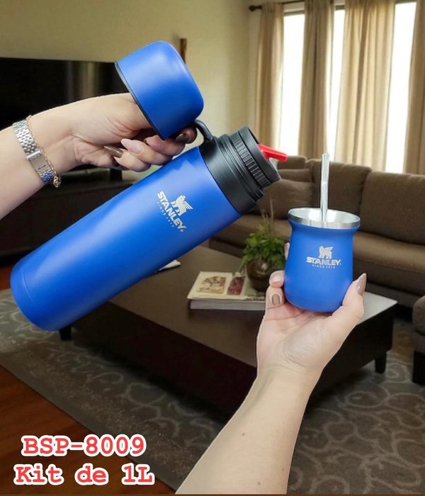 Kit termo de mate 1L