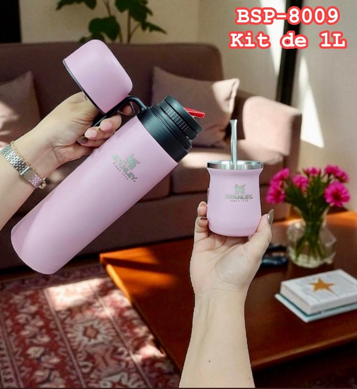 Kit termo de mate 1L - 5