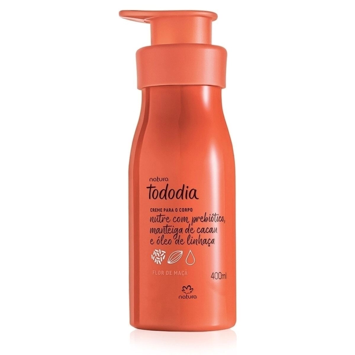 Crema desodorante hidratante corporal Tododia- Flor de Manzana 400ml