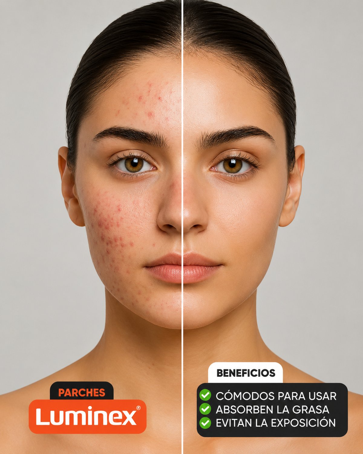 Pack de 48 Parches Anti-Acne Circulares  | Luminex - 4