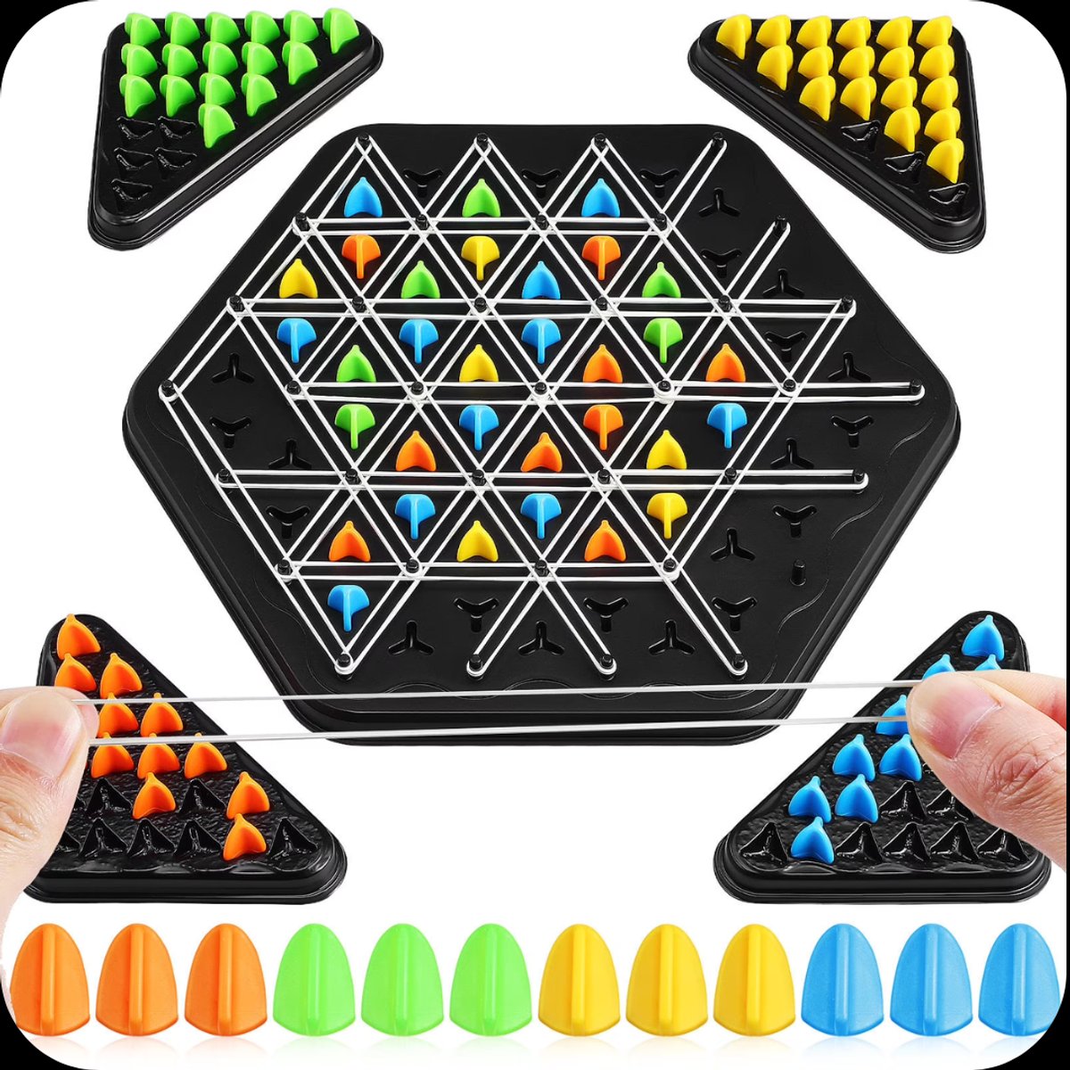 Juego de Estrategia con Bandas Elásticas | ChainMaster - 4