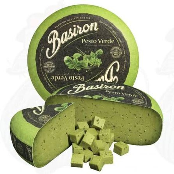 Gouda c/ pesto verde BASIRON 200gr