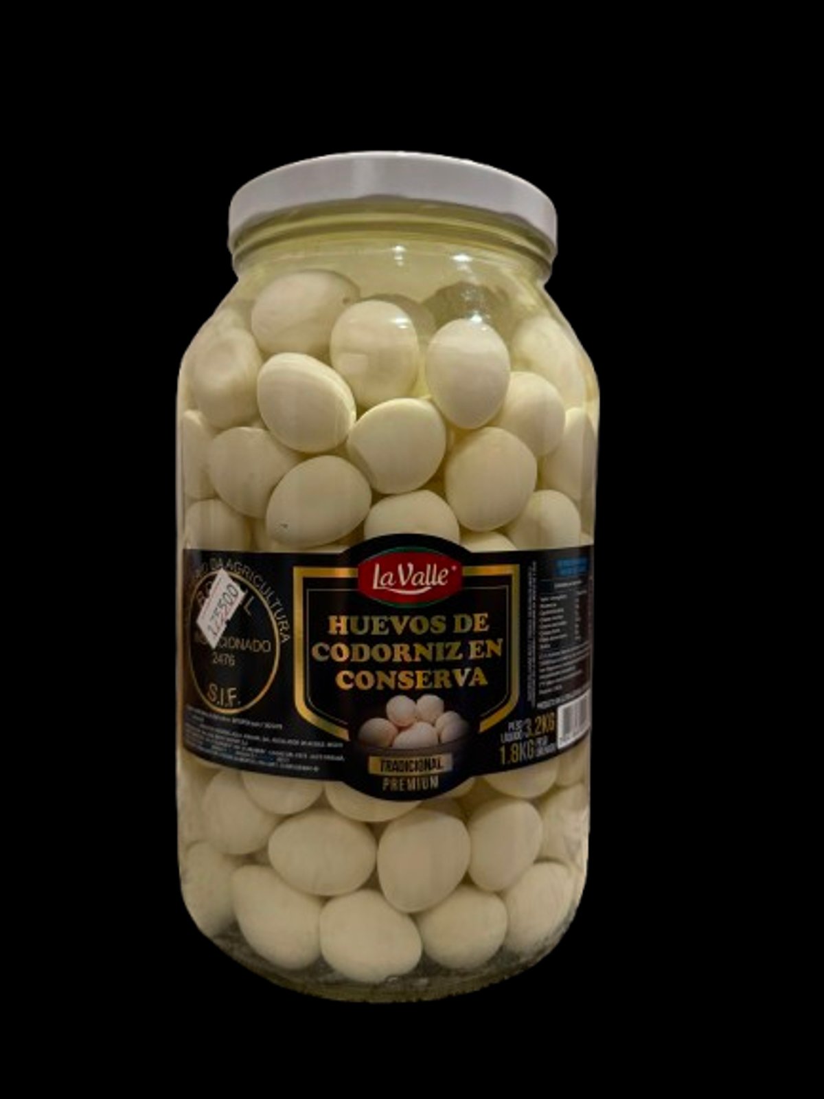 HUEVO DE CODORNIZ LA VALLE 3.2 KG - 2