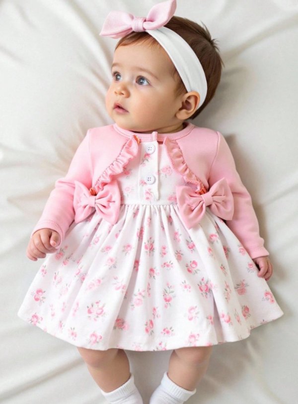 Vestido mangas largas