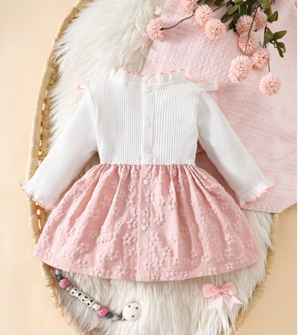 Vestido mangas largas