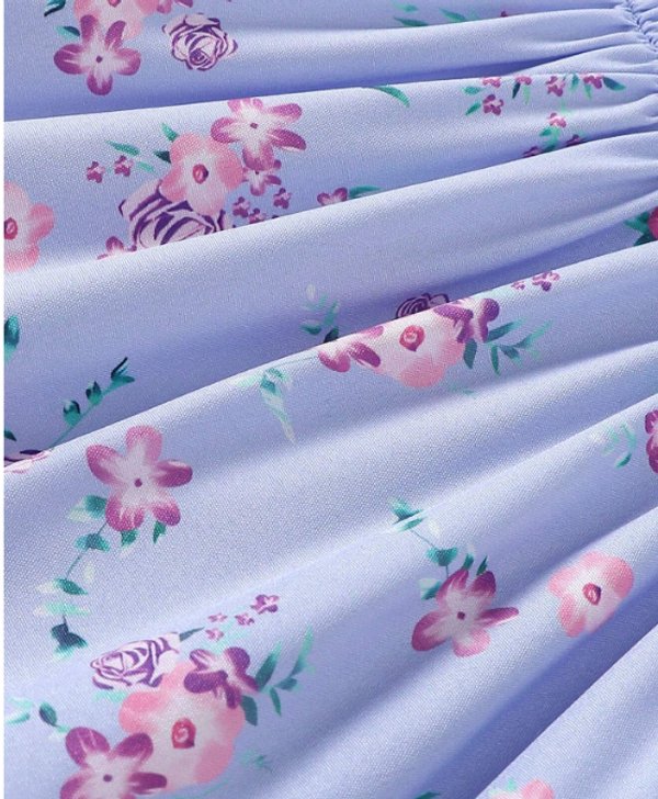Vestido casual con estampado