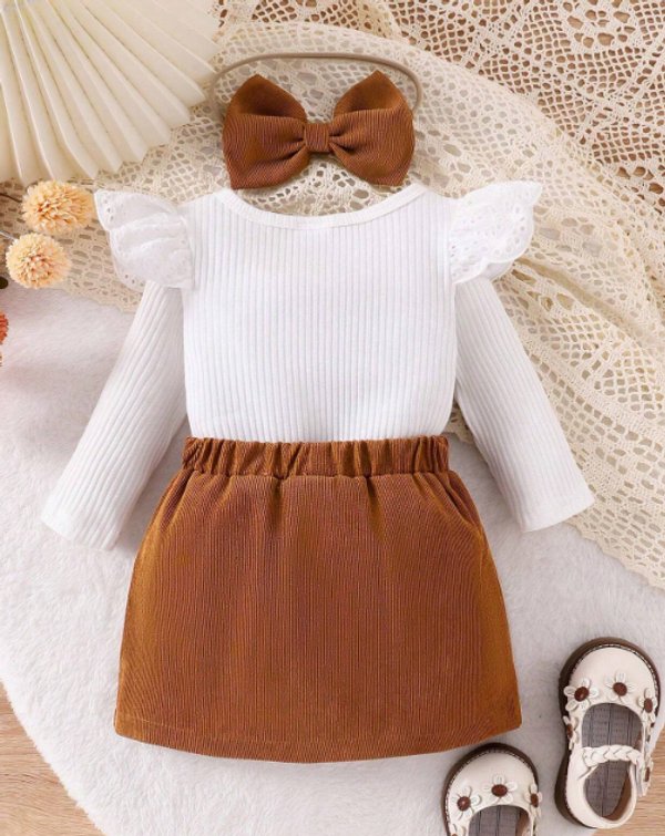 Conjunto Body mas falda 