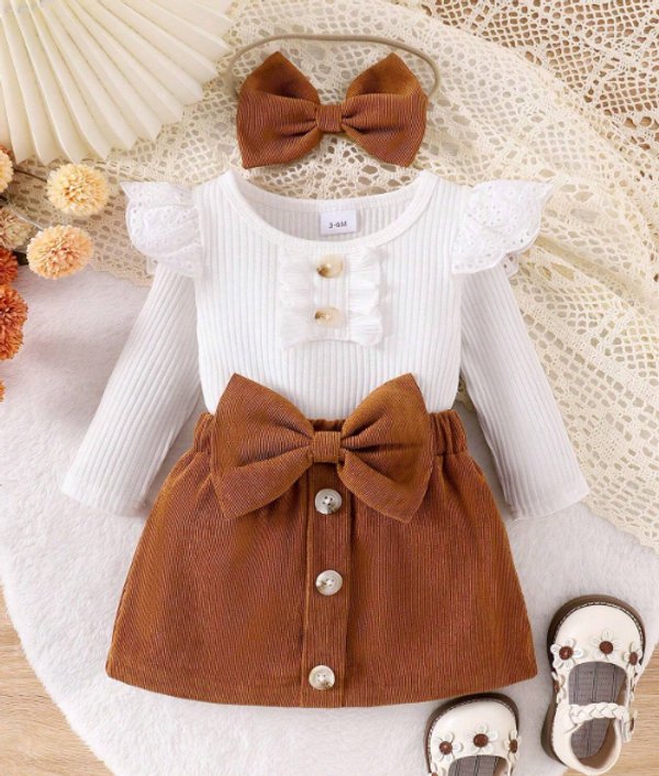 Conjunto Body mas falda 