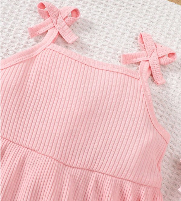 Set de vestiditos rosa