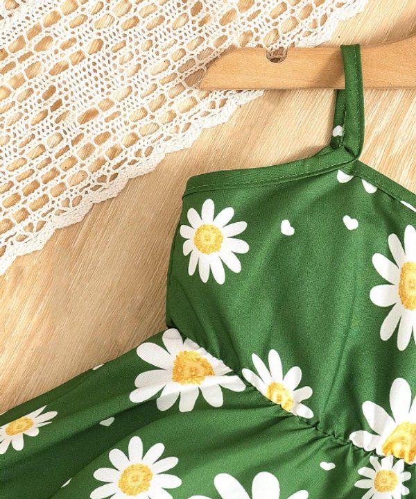 vestido con estampado floral