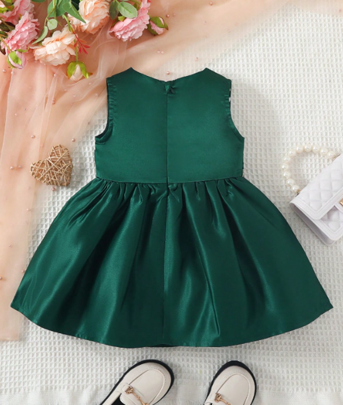 Vestidito verde esmeralda - 2